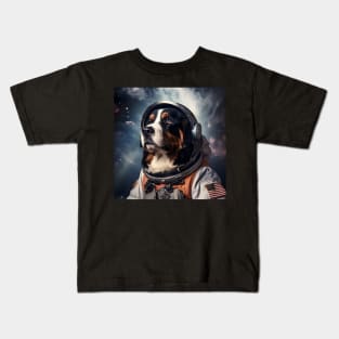 Astro Dog - Bernese Mountain Dog Kids T-Shirt